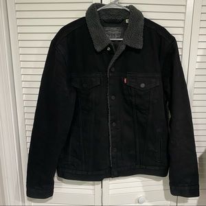 Levi’s Denim Sherpa Jacket